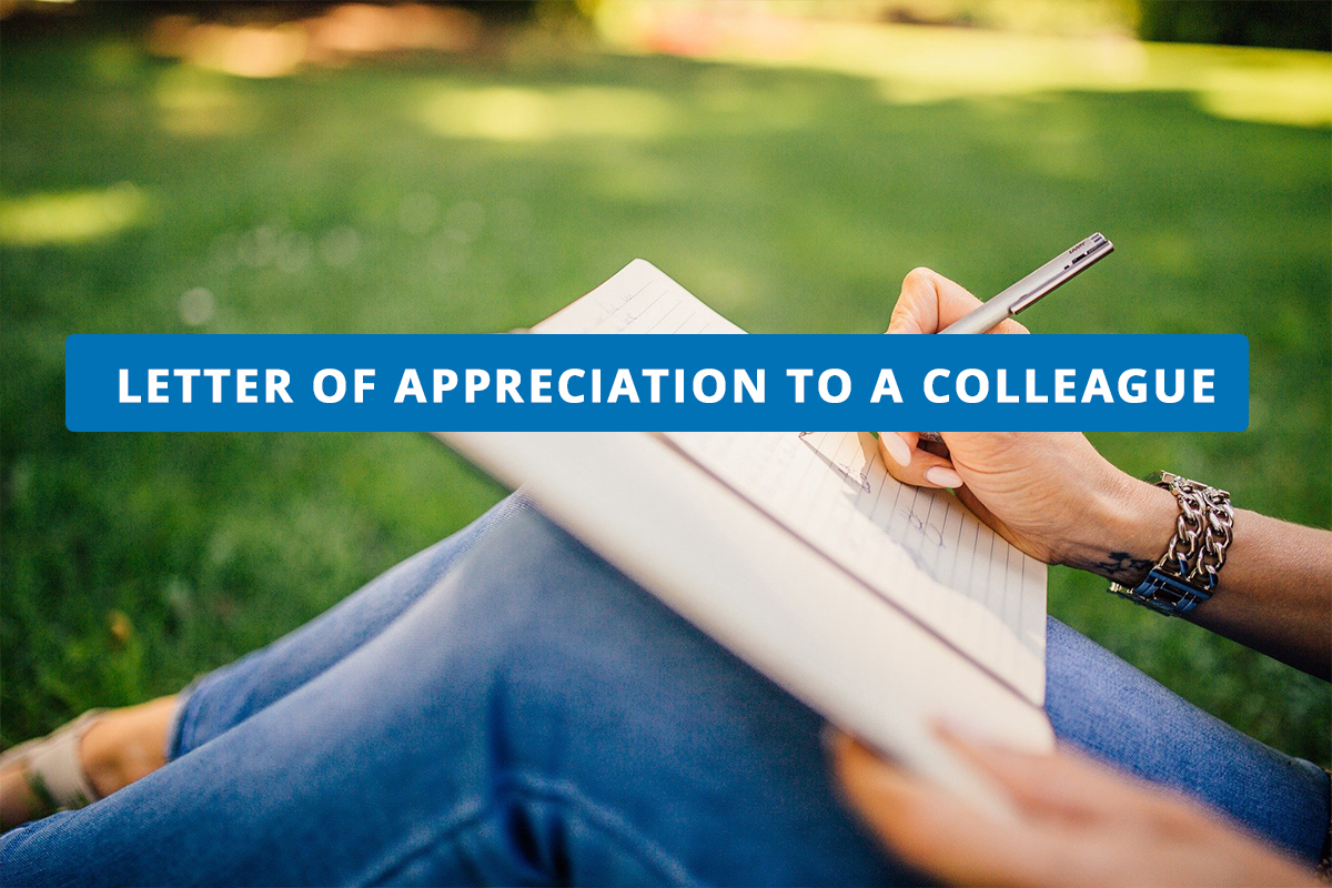 How To Write A Letter Of Appreciation To A Colleague Teacher Zest Say