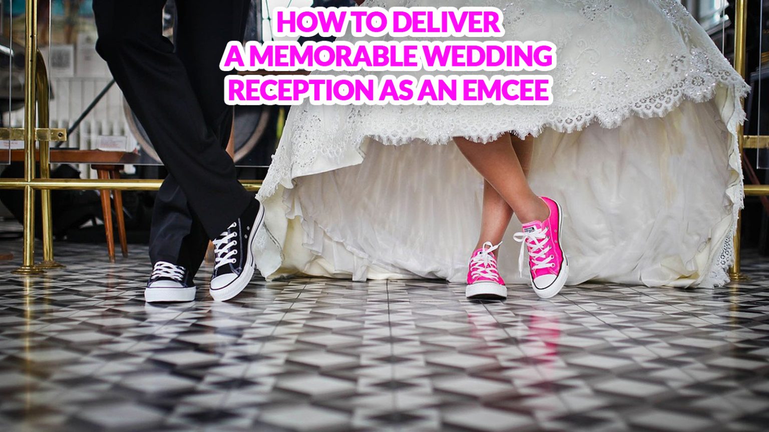 wedding reception emcee script